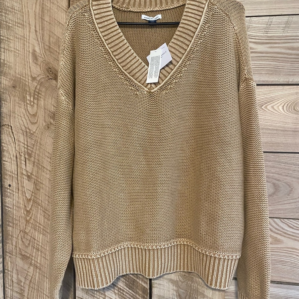 Women's Tan Sweater
